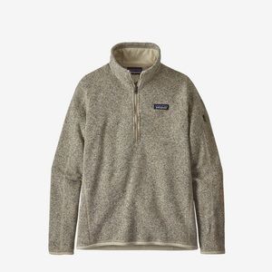Patagonia Gray Quarter-Zip Fleece Pullover